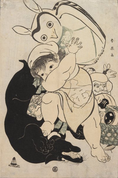 Zonder Titel door Katsukawa Shun’ei