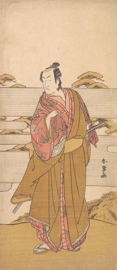 Ichikawa Monosuke II, ca. 1790 door Katsukawa Shunjo