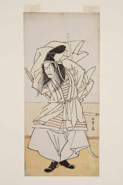 Acteur Ichikawa Danjūrō V als Tomomori door Katsukawa Shunsho