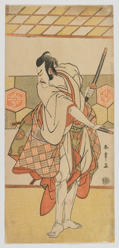 Kabuki-acteur Ichikawa Danjuro V, Edo-periode door Katsukawa Shunsho