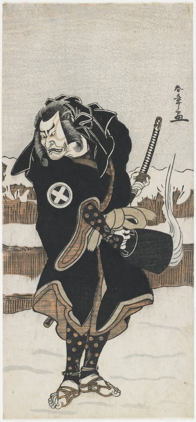 O_tani Hiroeman III als Asahara Jiro_ door Katsukawa Shunsho