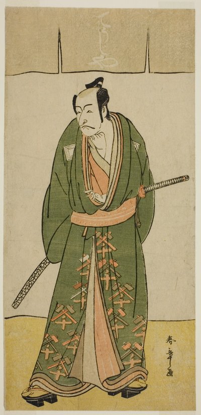 De acteur Ichikawa Danjuro V als Gokuin Sen
