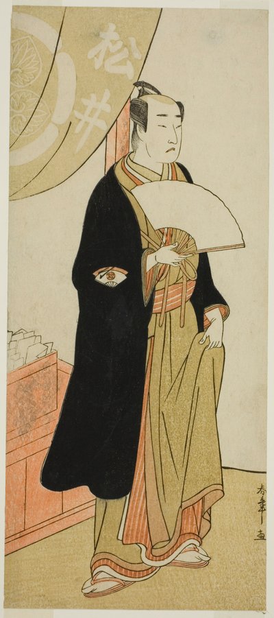 De acteur Onoe Matsusuke I in een niet-geïdentificeerde rol door Katsukawa Shunsho