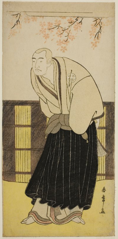 De Acteur Otani Hiroji III als de Monnik Izayoibo in het Toneelstuk Keisei Katabira ga Tsuji, Opgevoerd in het Ichimura Theater in de Zevende Maand, 1783 door Katsukawa Shunsho