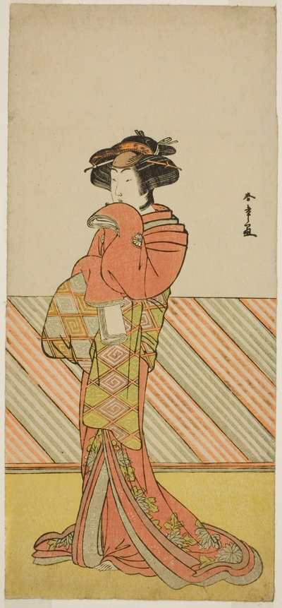 De Acteur Segawa Kikunojo III in een Ongeïdentificeerde Rol door Katsukawa Shunsho