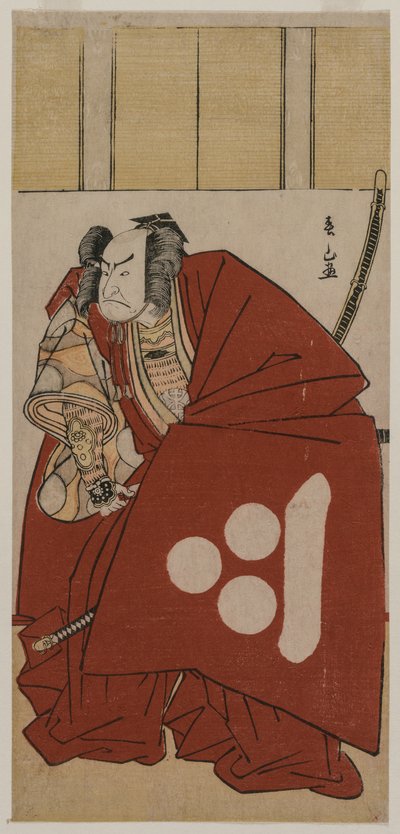 Nakamura Nakazo I als Watanabe no Tsuna, 1781 door Katsukawa Shunzan
