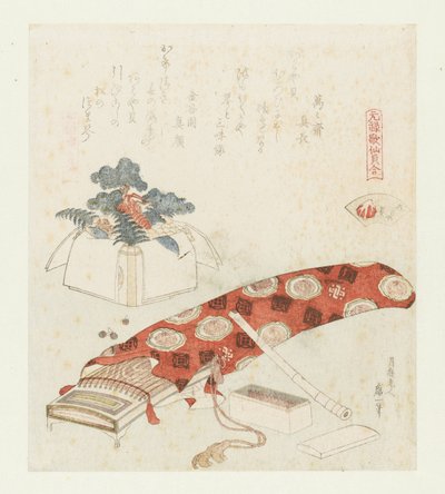 Akoya schelp door Katsushika Hokusai