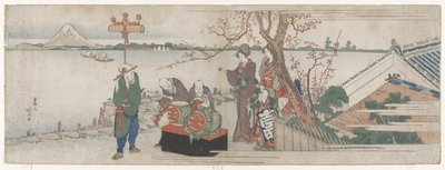 Daikagura Uitvoerenden door Katsushika Hokusai