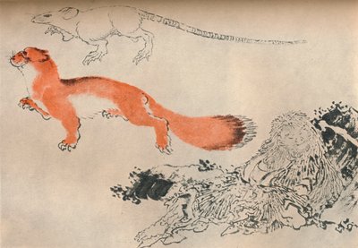 Tekening door Hokusai, c1780-1849, 1929 door Katsushika Hokusai