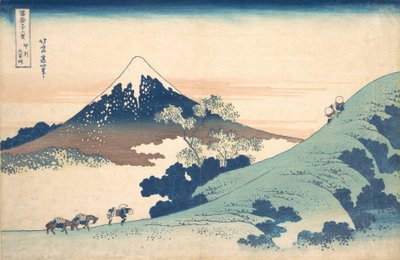 Fuji vanaf Inume Pas door Katsushika Hokusai