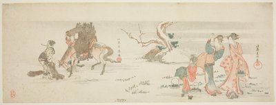 Kruiden Verzamelen door Katsushika Hokusai