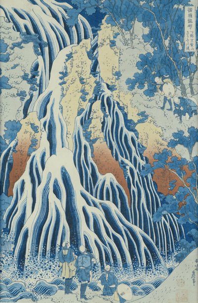 Kirifuri Waterval op Kurokami Berg, uit de serie 