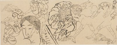 Diverse studies door Katsushika Hokusai