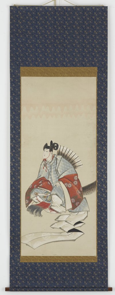 Zes onsterfelijken van de poëzie: Ariwara no Narihara, ca. 1806-08 door Katsushika Hokusai