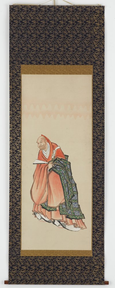 Zes Onsterfelijken van de Poëzie: Sojo Henjo door Katsushika Hokusai