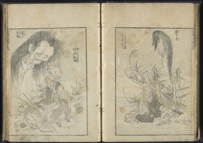 Schetsboek, deel 10, 1819 door Katsushika Hokusai