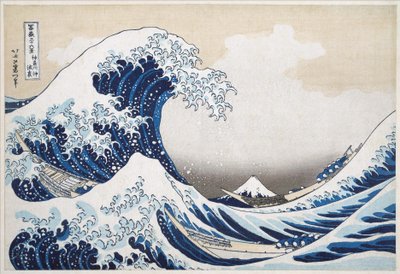 De Grote Golf van Kanagawa uit de serie 
