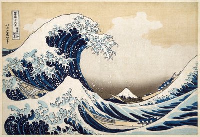 De Grote Golf van Kanagawa uit de serie 