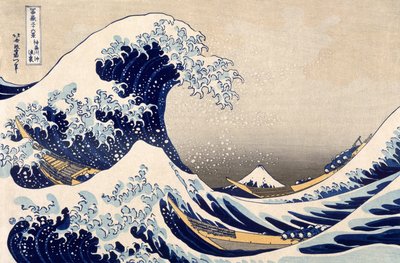 De Grote Golf van Kanagawa uit de serie 