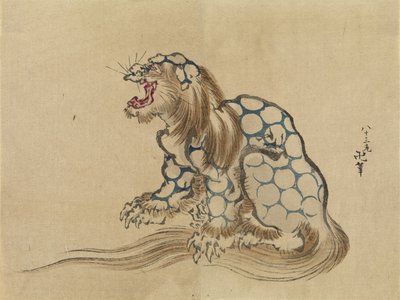 Zonder titel, ca. 1890 door Katsushika Hokusai