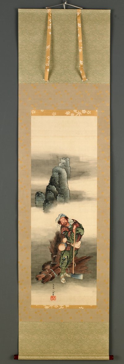 Houthakker, Edo-periode, 1849 door Katsushika Hokusai