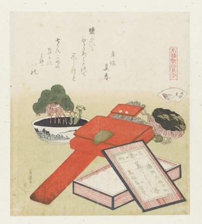 Zoutschelp door Katsushika Hokusai