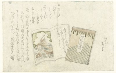 Twee boeken door Katsushika Hôtei Hokuga