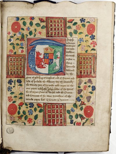 Overeenkomst van Hendrik VII door Alec Hunter