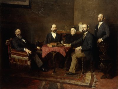 Een Weens familieportret door Kaufmann
