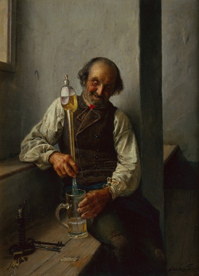 De kaars door Kaufmann Isidor