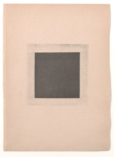 Zwart Vierkant voor "Van Kubisme en Futurisme naar Suprematisme: Een Nieuwe Realiteit in Schilderkunst" door Kazimir Severinovich Malevich