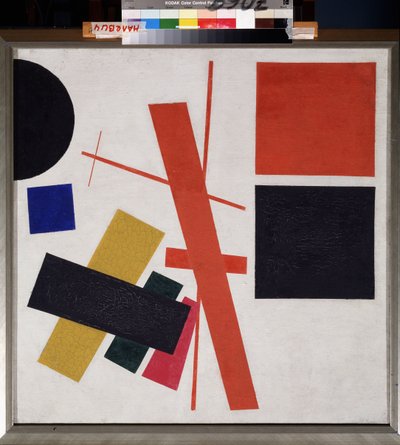 Abstracte compositie door Kazimir Severinovich Malevich