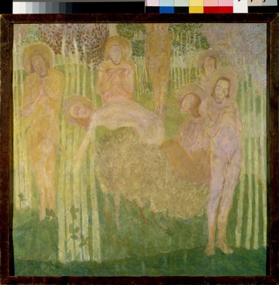 Schets voor een fresco door Kazimir Severinovich Malevich