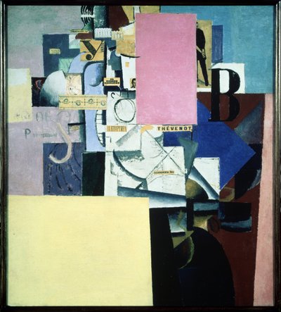 Dame bij de posterpost door Kazimir Severinovich Malevich