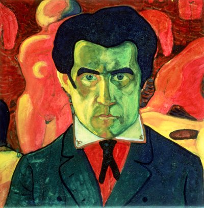 Zelfportret door Kazimir Severinovich Malevich