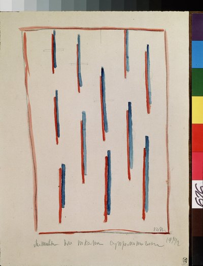 Suprematistisch patroon door Kazimir Severinovich Malevich