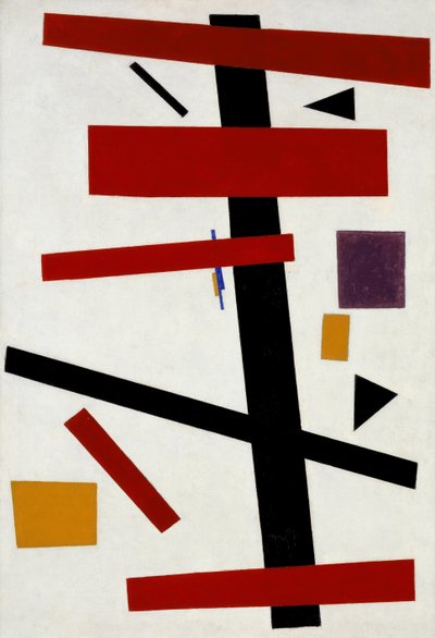 Supremus Nr. 50 door Kazimir Severinovich Malevich