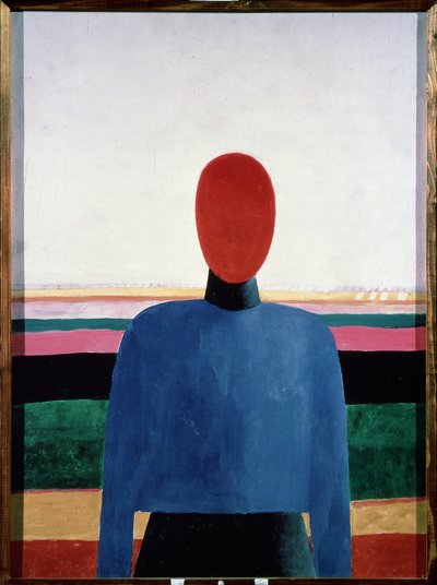 Onbekend beeld door Kazimir Severinovich Malevich