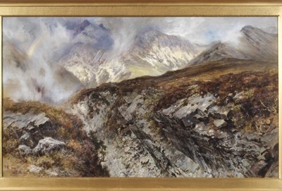 Sgurr nan Guillean, Isle of Skye, 1885 door Keeley Halswelle