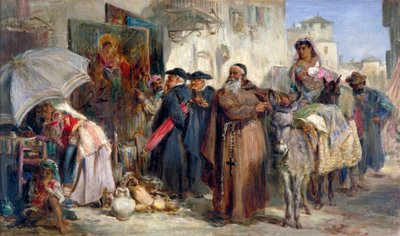 De briefschrijver, 1869 door Keeley Halswelle