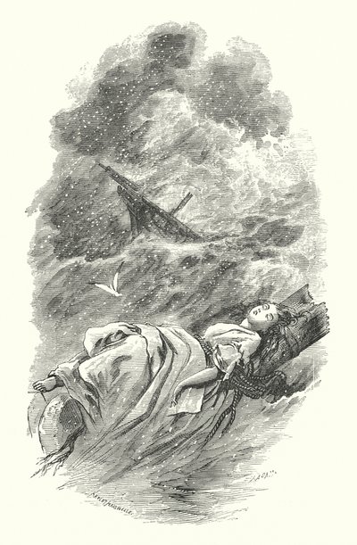 Het wrak van de Hesperus door Keeley Halswelle