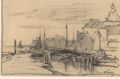 Haven van Enkhuizen door Kees van Waning