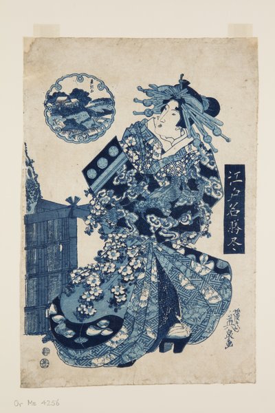 Matsuchiyama door Keisai Eisen