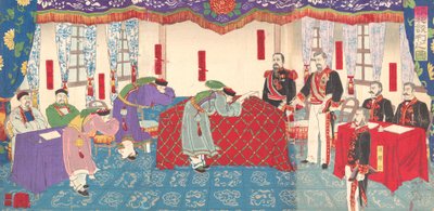 Onderhandelingen na de Chinees-Japanse oorlog door Keisai