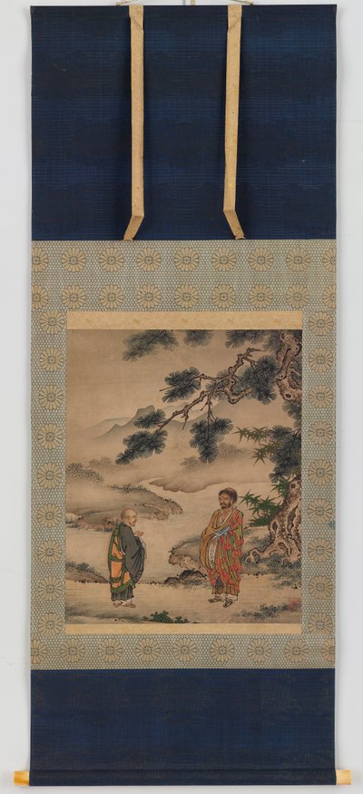 Ontmoeting van Yun-men Wen-yen en Fa-yen Wen-i door Kenkō Shōkei