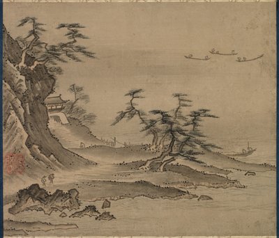 Uitzicht op Xiao Xiang door Kenkō Shōkei