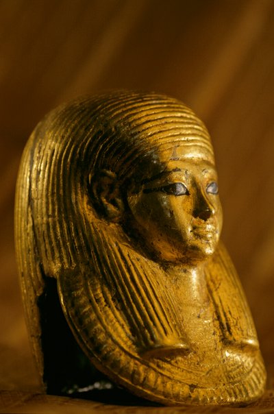 Gouden begrafenismasker van foetus, KV 54 door Kenneth Garrett