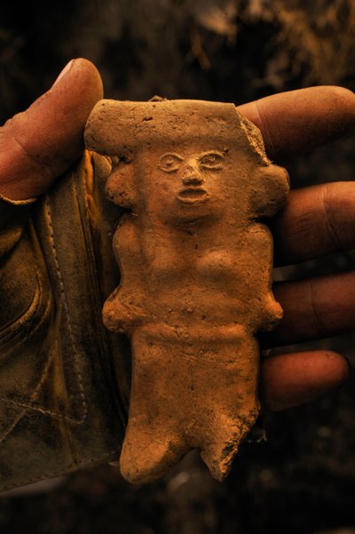Grootste Azteken; MM7677; Mexico-Stad; Mexico; Azteek; Monte Tlaloc; Tlaloc Tempel; Vic..., 2008 (foto) door Kenneth Garrett
