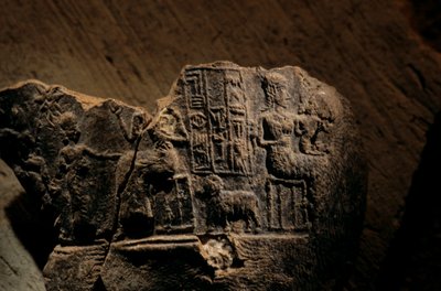 Urkesh, Hurrietenrijk, Syrië, 2400 v.Chr., Giorgio Buccellati, Modderzegelafdruk van koninklijke zegel door Kenneth Garrett