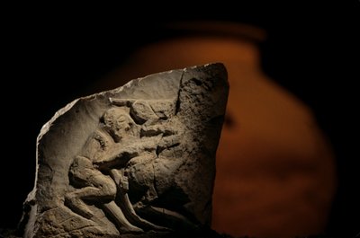 Urkesh, Hurritisch Rijk, Syrië, 2400 v.Chr., Giorgio Buccellati, trekdier en ploeg, 2004 (foto) door Kenneth Garrett